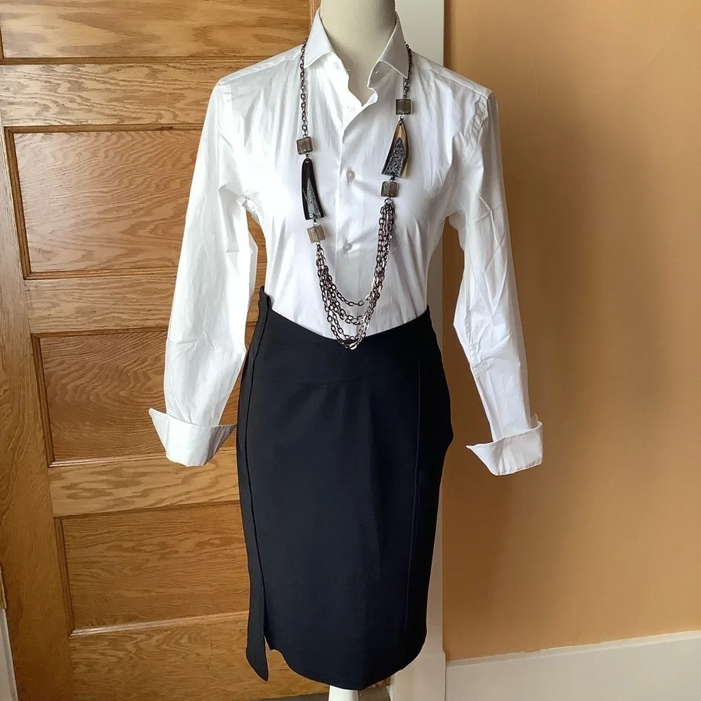 Edgy Multi-Chain Statement Necklace - Picture 8 of 9